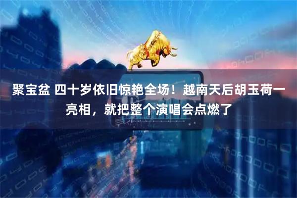 聚宝盆 四十岁依旧惊艳全场！越南天后胡玉荷一亮相，就把整个演唱会点燃了